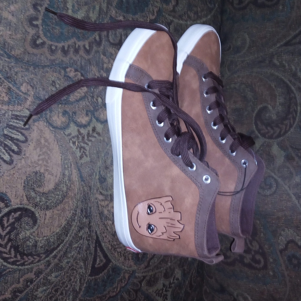 Marvel avengers or guardians chibi groot shoes